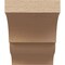 Ekena Millwork 6in. W x 8in. H x 20in. L Asheboro Woodgrain TimberThane Rafter Tail, Primed Tan RFTUR06X08X20ASHRCPR - alternate 5